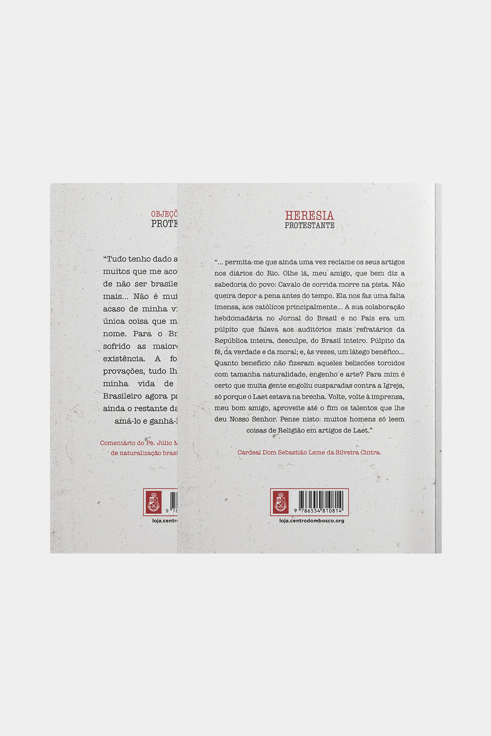 Combo Heresia Protestante (2 Livros)