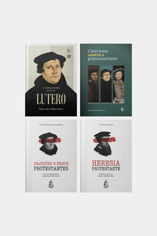 Combo Heresia Protestante (4 Livros)