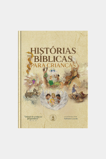 Histórias Bíblicas para Crianças - Ilustrado e Capa Dura
